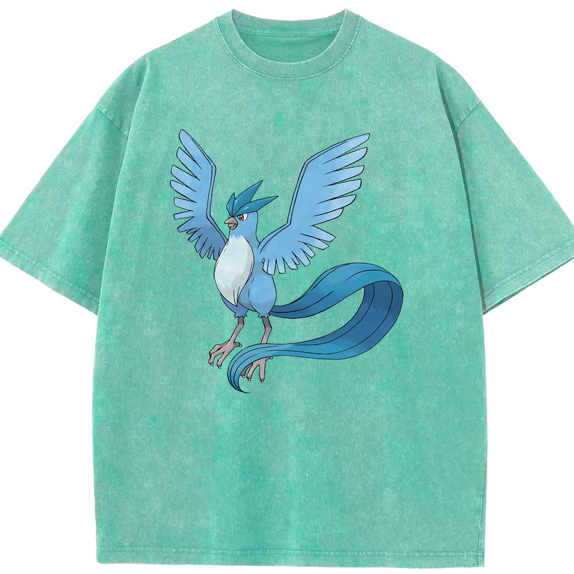 （画像用） ポケットモンスター Pokémon 綿100% ヴィンテージ風 半袖Tシャツ（フロントプリント）